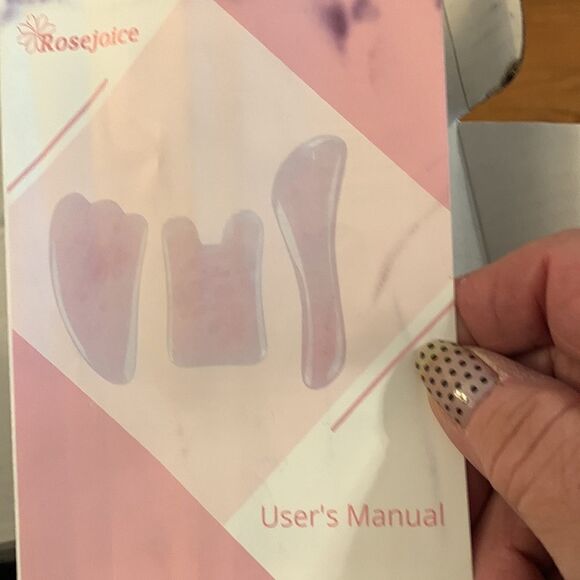 Rose Joice pearly quartz pink 3-pack facial set - Picture 5 of 6